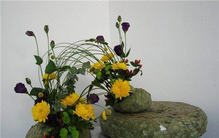菊花插花美图欣赏 菊花插花美图欣赏