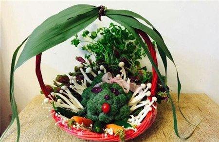 蔬果插花的特点